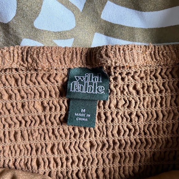 Brown Wild Fable LS Crop Top - Picture 3 of 8